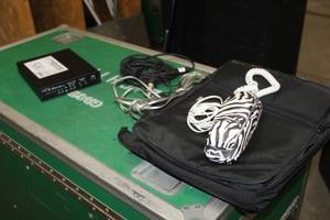 lot 500 image: Telos Modem, Phone, Cables, Carry Case