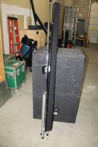 lot 294 image: Projector Screen 6ft. Tripod