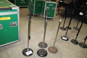 lot 461 image: Lot of (4) Microphone Stands
