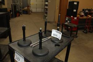lot 466 image: Lot of (4) Microphone Stands, 2-Microphone Extensions