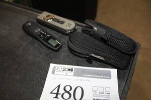 lot 480 image: Lot of (2) Logitech, SMK-Link Remote Control Wireless Clickers