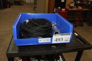 lot 493 image: 14in. TS Patch Cables