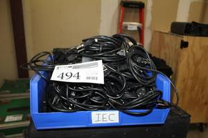 lot 494 image: IEC Cables