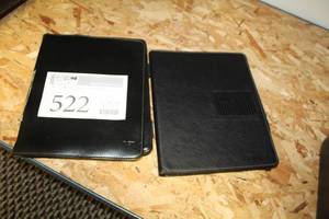lot 522 image: Lot of (2) Tablet Organizer Portfolio Cases