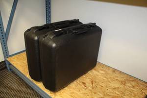 lot 517 image: Lot of (2) Hard-Side Protective Carry Cases
