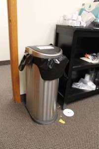lot 511 image: Stainless Steel Trash Can with Lid