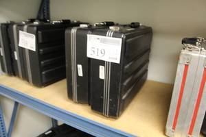 lot 519 image: Lot of (2) Hard-Side Protective Carry Cases
