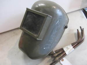 lot 28 image: Welding Helmet, Torch Tips