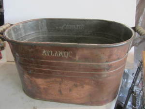 lot 34 image: Antique Copper Boiler