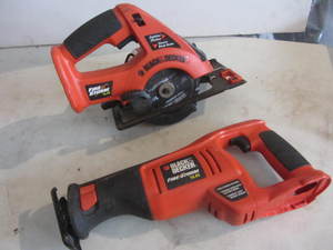 lot 36 image: B&D Firestorm Saws