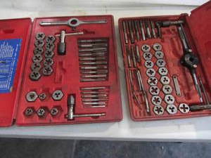 lot 20 image: Std & Metric Tap & Die Sets