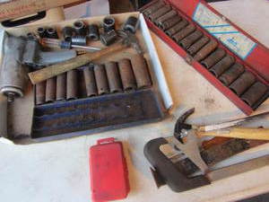 lot 158 image: B&D Impact Sockets, Rethreading