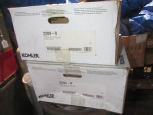 lot 187 image: Kohler Bold Look, Under Counter Sinks