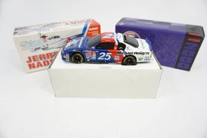 lot 75 image: Collectible Action Racing #25 Jerry Nadeau Stock Car Bank
