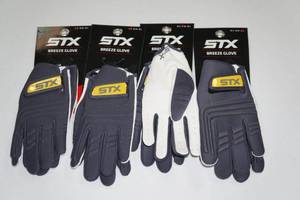 lot 85 image: (4) STX Breeze Lacrosse Gloves