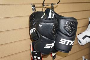 lot 106 image: 3 Sets STX Cell IV Elbow Pads - Black