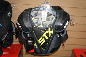 lot 116 image: 2 STX Stallion 100 Shoulder Pads