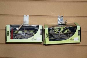 lot 130 image: (2) STX 4-Sight Lacrosse Eye Masks