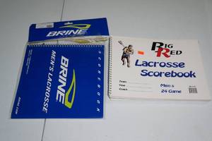 lot 135 image: Lacrosse Scorebooks