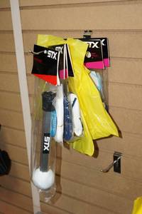 lot 137 image: Random Lacing and an STX Pocket Pounder
