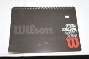 lot 216 image: Wilson BaseballSoftball Scorebooks