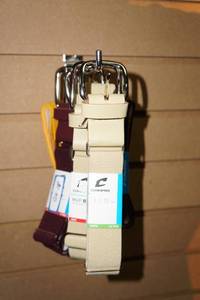 lot 225 image: Champro Belts - Multiple Colors