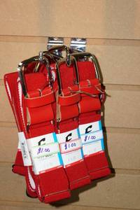 lot 230 image: Red Champro Belts