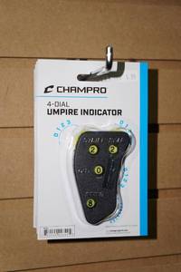 lot 255 image: Champro Umpire 4 Dial Indicators
