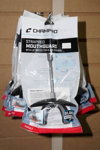 lot 267 image: Champro Strapped Mouthguards