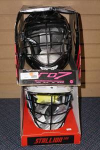 lot 58 image: (2) Lacrosse Helmets