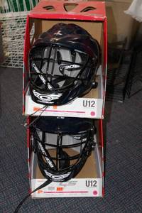 lot 60 image: (2) Cascade CS Lacrosse Helmets