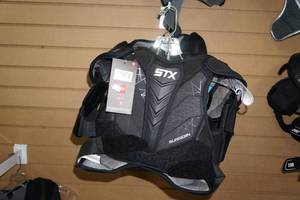 lot 120 image: 3 STX Surgeon 400 Shoulder Pads