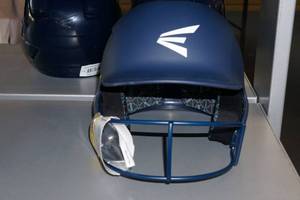 lot 304 image: Easton Batting Helmet with Cage