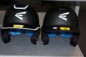 lot 305 image: 2 Easton Batting Helmets
