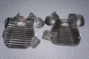 lot 283 image: 2 Rawlings Chest Protectors