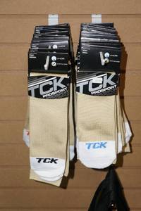 lot 439 image: TCK ProSport Socks (Gold)