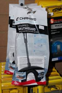 lot 400 image: Champro Adult Strapped Mouthguards
