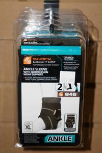 lot 408 image: Shock Doctor Ankle Sleeves
