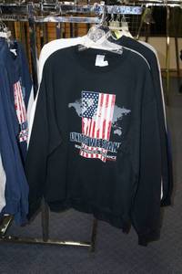 lot 448 image: 13 United We Stand Sweatshirts