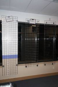 lot 544 image: 3 Sections of Grid Wall