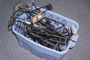 lot 557 image: Bat Display Hangers