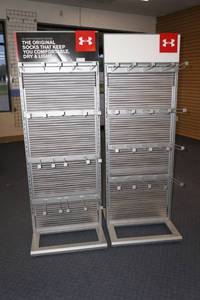 lot 589 image: (2) Under Armour Displays