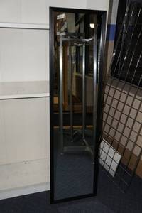 lot 595 image: Tall Framed Mirror
