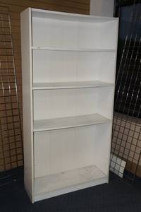 lot 596 image: 4 Shelf Cabinet