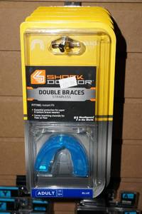 lot 316 image: Shock Doctor Strapless Double Braces Mouthguards