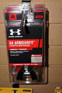 lot 318 image: Under Armour Strapped Mouthguards