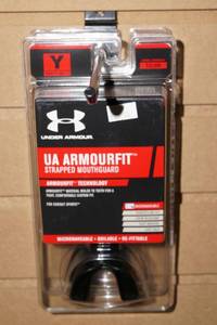 lot 319 image: Under Armour Strapped Mouthguards-Youth