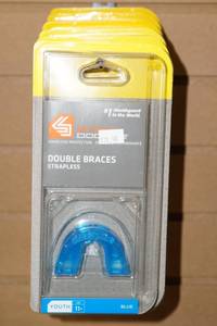 lot 326 image: Shock Doctor Double Braces Strapless Mouthguards