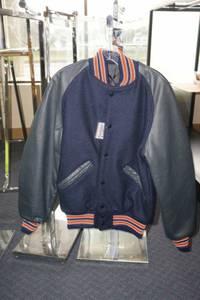 lot 457 image: Rock Creek NavyOrange Letter Jacket
