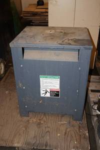 lot 159 image: Pillar Output Transformer